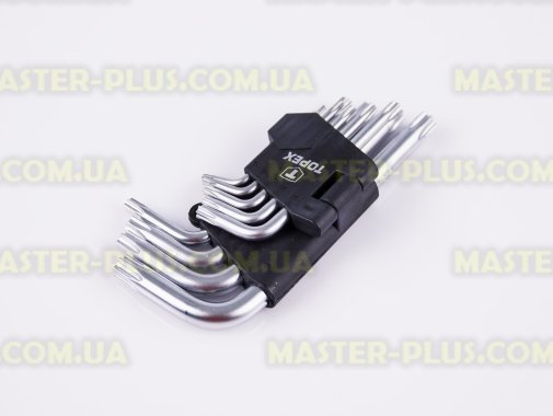 Звездообразные ключи Torx T10-T50, набор 9шт TOPEX 35D960