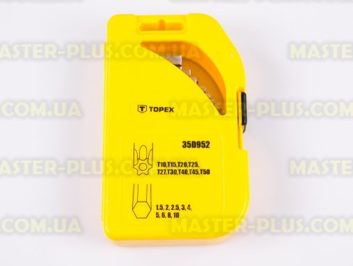 Шестигранники 1.5-10мм и ключи Torx T10-T50, набор 18шт TOPEX 35D952