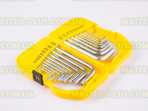 Шестигранники 1.5-10мм и ключи Torx T10-T50, набор 18шт TOPEX 35D952