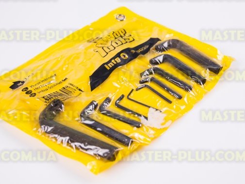 Шестигранники 1.5-12мм, набор 10шт Top Tools 35D056