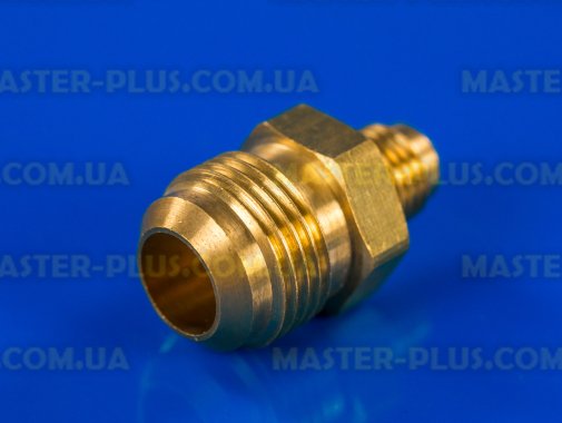 Муфта латунная 1/4&quot; - 1/2&quot; с наружною резьбой для кондиционера