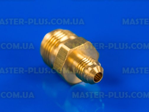 Муфта латунная 1/4&quot; - 1/2&quot; с наружною резьбой для кондиционера