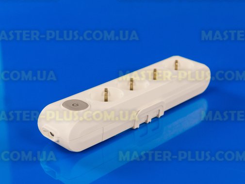 Колодка на 4 розетки с заземлением и выключателем Viko Multi-Let