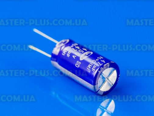 Конденсатор полярний 47mf 450V 85 ° C