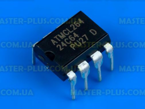 Микросхема ПЗУ 24C64A  Atmel (DIP) Пустая для стиральной машины