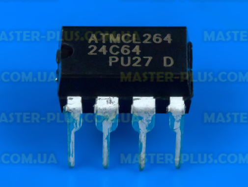 Микросхема ПЗУ 24C64A  Atmel (DIP) Пустая для стиральной машины