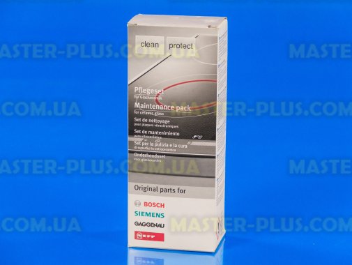 Набор для чистки стеклокерамической поверхности Bosch 311502 для плиты и духовки