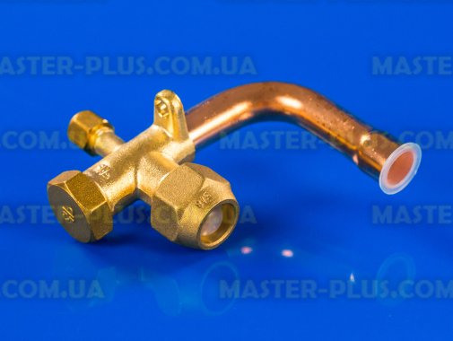 Кран сервисный (порт) 5/8&quot; угловой для кондиционера
