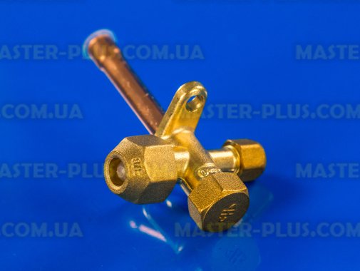 Кран сервисный (порт) 3/8&quot; прямой для кондиционера