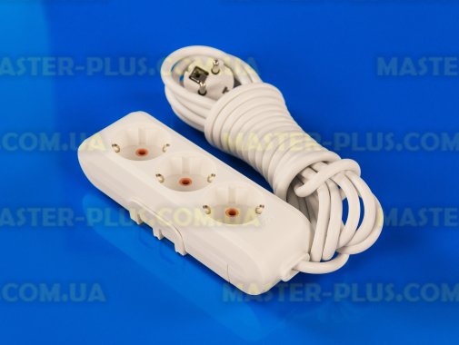 Фільтр мережевий (подовжувач) на 3 розетки 5м з заземленням Viko Multi-Let