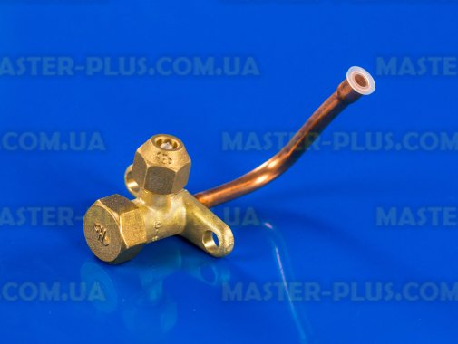 Кран сервисный (порт) 1/4&quot; угловой для кондиционера