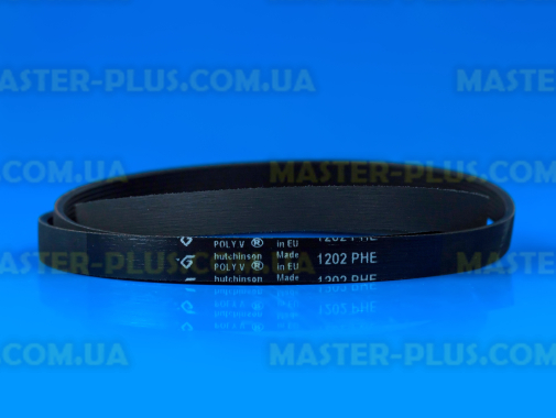 Ремінь 1202 H7 EL «Hutchinson» черный для стиральной машины