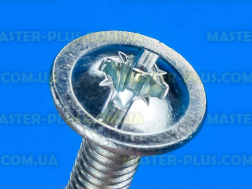 Винт М4*12 с полукруглой шляпкой и прессшайбой (оцинкованный) DIN 967