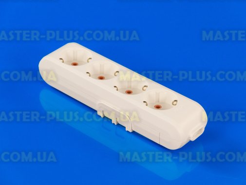 Колодка на 4 розетки із заземленням Viko Multi-Let