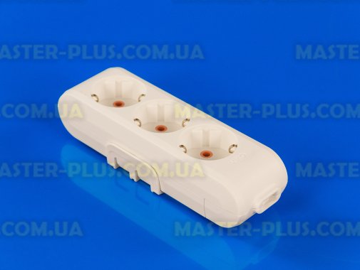 Колодка на 3 розетки с заземлением Viko Multi-Let