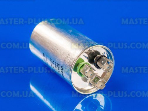 Конденсатор двойной 30µF+1.5µF 450V Whicepart для кондиционера
