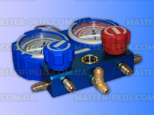 Манометрический коллектор двухвентильный VALUE VMG-2-R410A-B