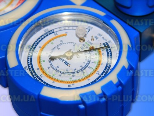 Манометрический коллектор двухвентильный VALUE VMG-2-R410A-B