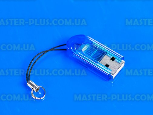 Зчитувач флеш-карт ST-Lab MicroSD / TF (U-373 blue) для комп'ютера