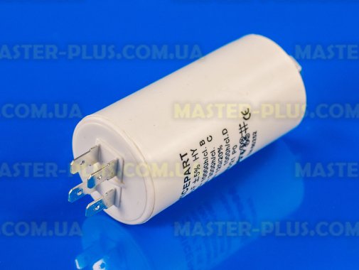 Конденсатор 25 Mf 450V Whicepart для пральної машини