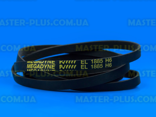Ремень 1885 H6 EL «Megadyne» черный для сушильной машины