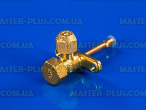 Кран сервисный (порт) 1/4&quot; прямой для кондиционера