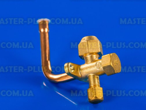Кран сервисный (порт) 3/8&quot; угловой для кондиционера