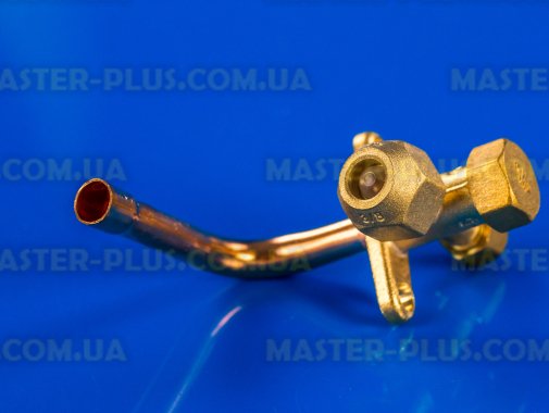 Кран сервисный (порт) 3/8&quot; угловой для кондиционера