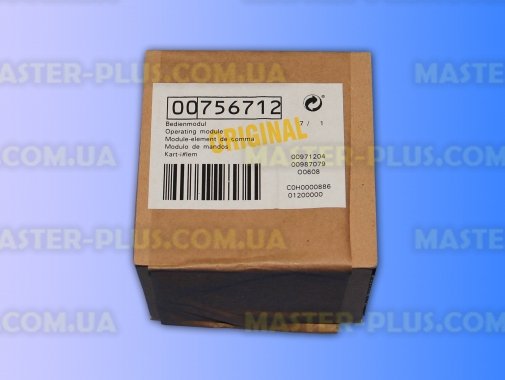 Модуль (плата управління) Bosch (Zelmer) 756712 для м’‎ясорубки
