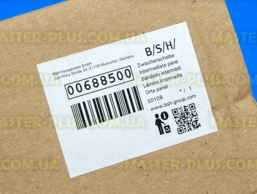 Промежуточная панель двери Bosch 688500 для плиты и духовки