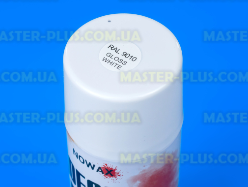 Фарба акрилова білий глянець (9010) NOWAX Decor Lux 450мл