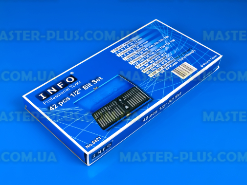 Набор бит ударных 3/8&quot; 1/2&quot; Force 6421 I 42шт