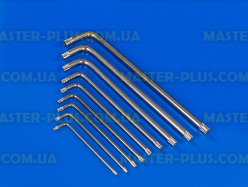 Звездообразные ключи Torx T10-T50, набор 9шт TOPEX 35D961