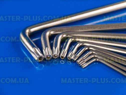 Звездообразные ключи Torx T10-T50, набор 9шт TOPEX 35D961