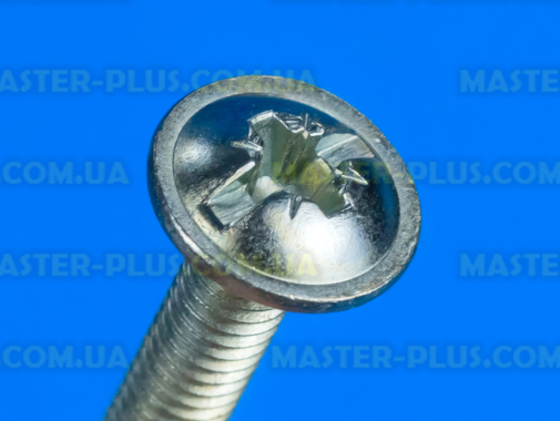 Винт М4*30 с полукруглой шляпкой и прессшайбой (оцинкованный) DIN 967