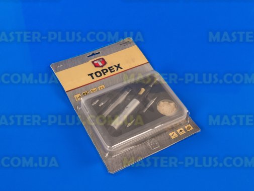 Паяльник газовый 12мл TOPEX 44E108 с насадками