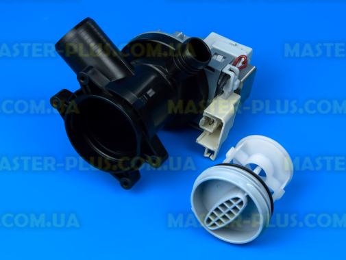 Насос с корпусом в сборе совместимый с Whirlpool 480111100786 для стиральной машины