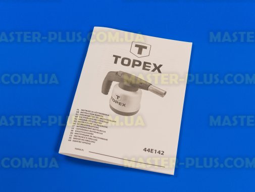Газовая горелка-паяльник 1900w TOPEX 44E142