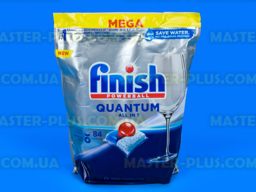 Таблетки для посудомийних машин Finish Quantun Powerball, 84 шт