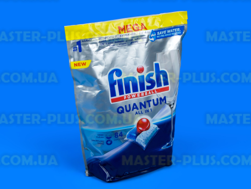 Таблетки для посудомийних машин Finish Quantun Powerball, 84 шт