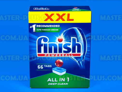 Капсули для посудомийної машини Finish All in 1 Original 66шт