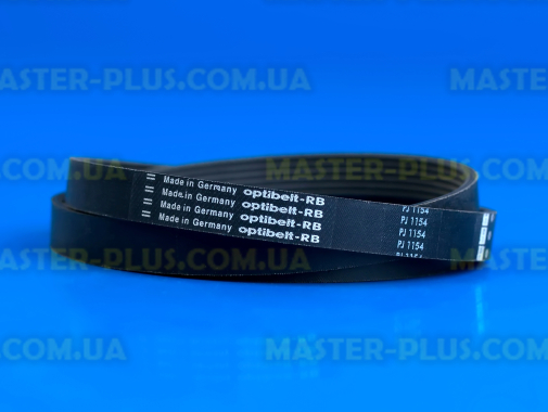 Ремінь 1 154 J6 «Optibelt» чорний для пральної машини