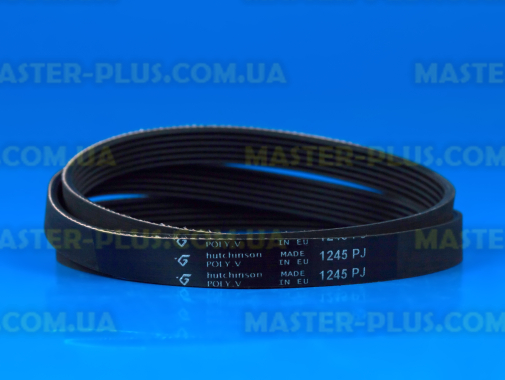 Ремінь 1245 J6 «Hutchinson» чорний для пральної машини
