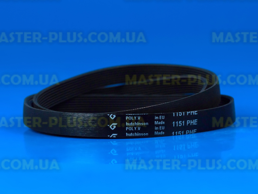 Ремінь 1151 H8 EL «Hutchinson» чорний для пральної машини