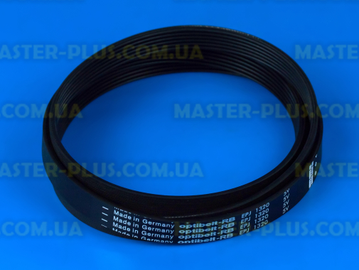 Ремінь 1320 J6 EL «Optibelt» чорний для пральної машини