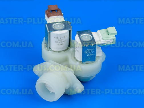 Клапан впускной 2/180 с микро фишкой совместимый с Zanussi 1325186110 для стиральной машины