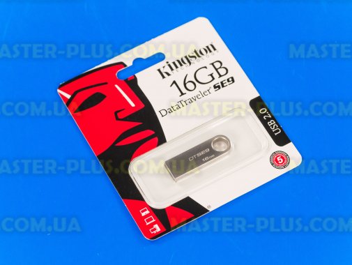 USB флеш накопичувач Kingston 16Gb DataTraveler SE9 (DTSE9H / 16GB / DTSE9H / 16GBZ) для комп'ютера