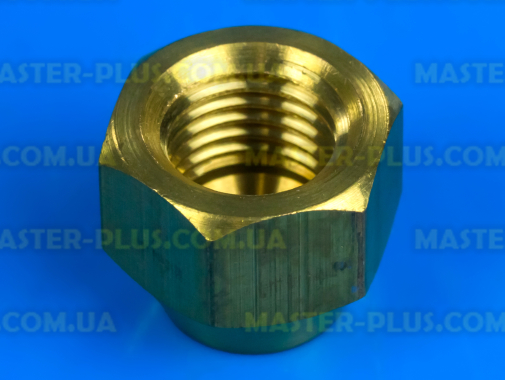 Гайка латунная 1/4&quot; под трубку 1/4&quot; (6,35мм) для кондиционера
