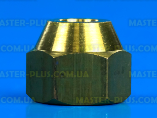 Гайка латунная 1/4&quot; под трубку 1/4&quot; (6,35мм) для кондиционера