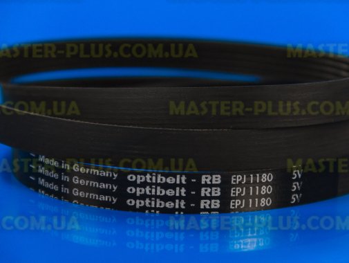 Ремінь 1180 J5 EL «Optibelt» чорний для пральної машини